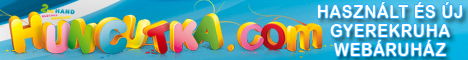 Huncutka haszn�lt gyerekruha web�ruh�z
